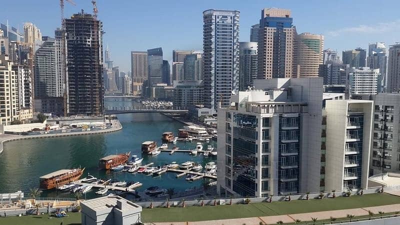 Huge 2 BR Apartment with Full Marina View