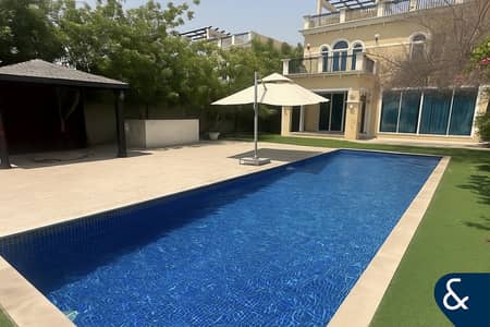 4 Bedroom Villa for Rent in Jumeirah Park, Dubai - Private Pool | July | Unfurnished
