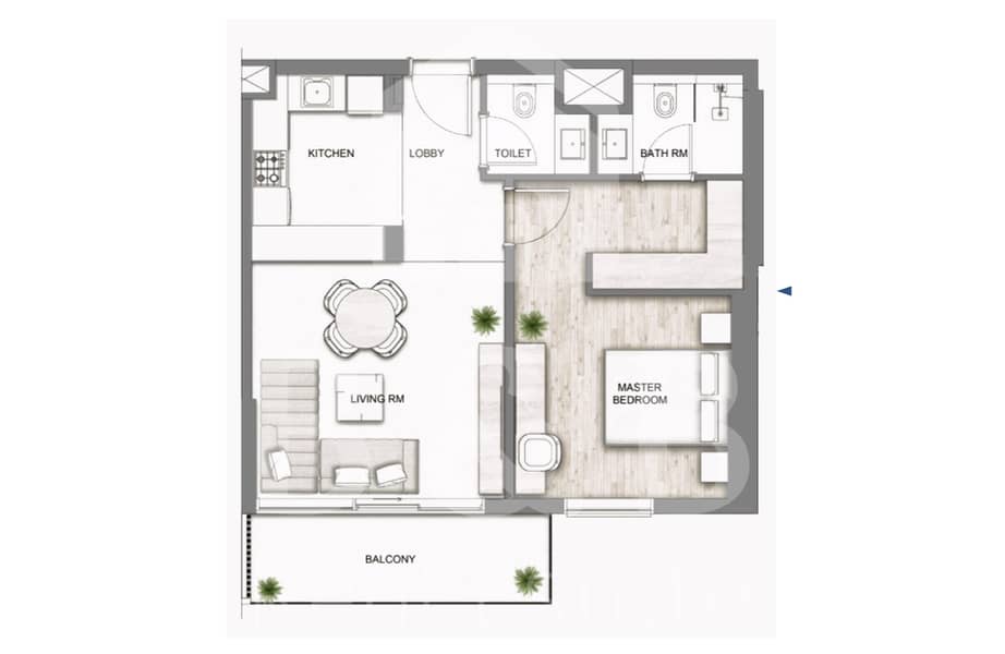 3 1BR-TypeA. jpg