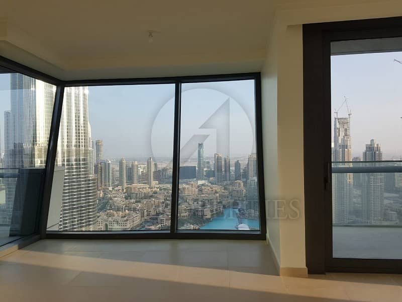3BR and Maid with Burj and Fountain View