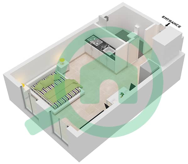Type U Unit Q24 Floor Typical