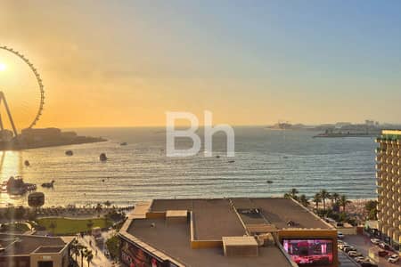 1 Bedroom Flat for Sale in Jumeirah Beach Residence (JBR), Dubai - Keys in hand | Sunset Sea view | Largest Type