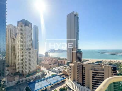 2 Bedroom Apartment for Rent in Dubai Marina, Dubai - Sea + Palm View | Furnished | Vacant Now
