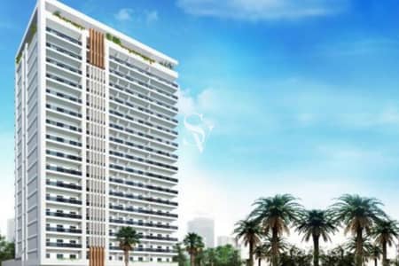Studio for Sale in Arjan, Dubai - High Floor | Corner Unit| Garden View| White Good