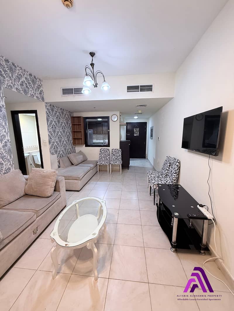 Contemporary 1BHK Retreat | Prime Residence 1 | AED 5,500 Monthly