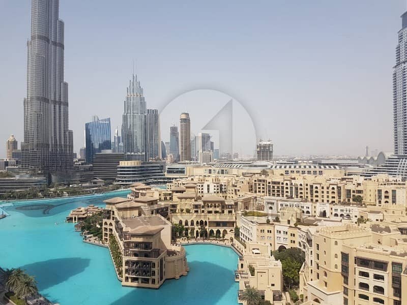 Upgraded half floor 3BR with Magnificent Burj View