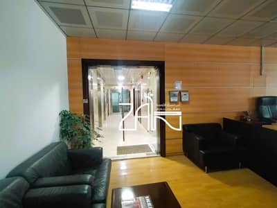 Office for Rent in Al Najda Street, Abu Dhabi - Fitted Office in High Floor Great Location