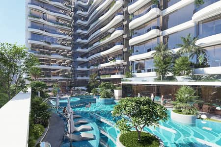 朱美拉环形村(JVC)， 迪拜 1 卧室单位待售 - POOL2. png
