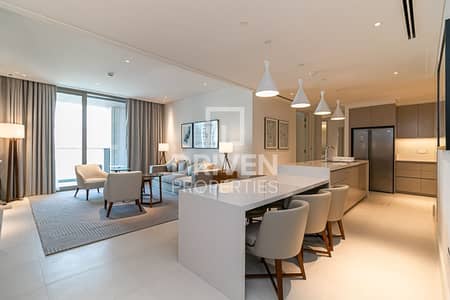 2 Bedroom Flat for Rent in Downtown Dubai, Dubai - Furnished | Community View | Premium Apt