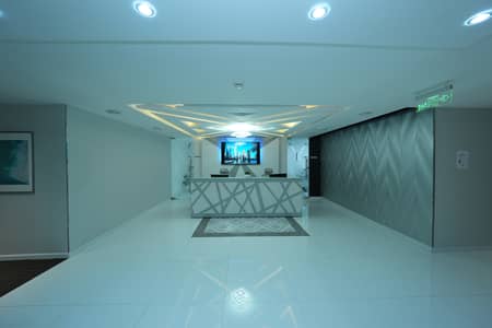 Office for Rent in Jumeirah Lake Towers (JLT), Dubai - RECEPTION 8TH FLOOR. JPG