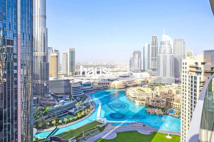 2 Bed | Vacant | Full Burj + Fountain View