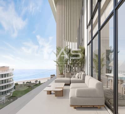 1 Bedroom Apartment for Sale in Al Marjan Island, Ras Al Khaimah - balcony view 2. jpg