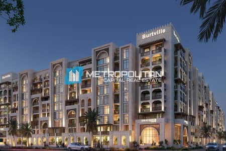 2 Bedroom Apartment for Sale in Masdar City, Abu Dhabi - Furnished 2BR+Balcony|Maids and Laundry|Freehold