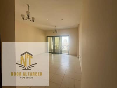 2 Bedroom Apartment for Rent in Maysaloon, Sharjah - 2BHK with 2 Balconies & Open View in Maysaloon – Separate Kitchen, Central AC – Family Tower with Full Facilities