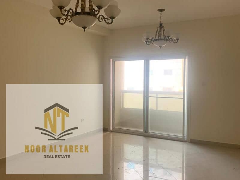 "Modern luxury apartment near Dubai – 2 spacious bedrooms, large balcony, master maid’s room – maintenance by owner. "