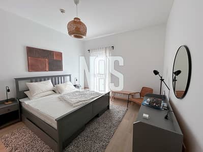 2 Bedroom Flat for Rent in Yas Island, Abu Dhabi - Fully Furnished Ground Floor 2 BHK | Balcony | Vacant