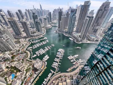 1 Bedroom Apartment for Rent in Dubai Marina, Dubai - Available Now | Full Marina View | Fully Furnished