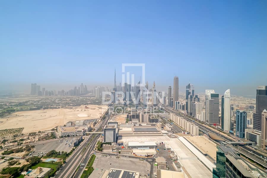 Luxurious | High Floor with Burj Khalifa View