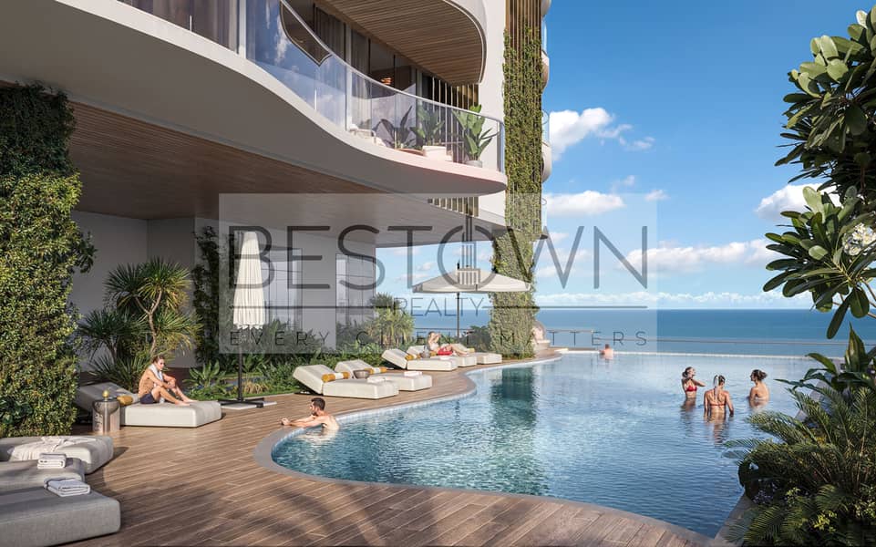 7 Render_ThePierResidence_Pool Lifestyle_Rev02-3. jpg