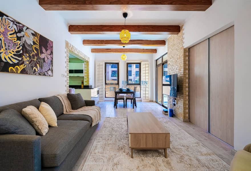1 Bedroom + Study | Huge Terrace | Fully Furnished