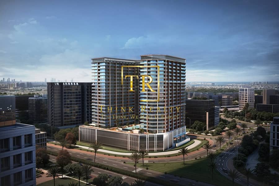位于阿尔贾达法住宅区，迪拜健康城2区，Binghatti Ghost 的公寓 965250 AED - 11020276