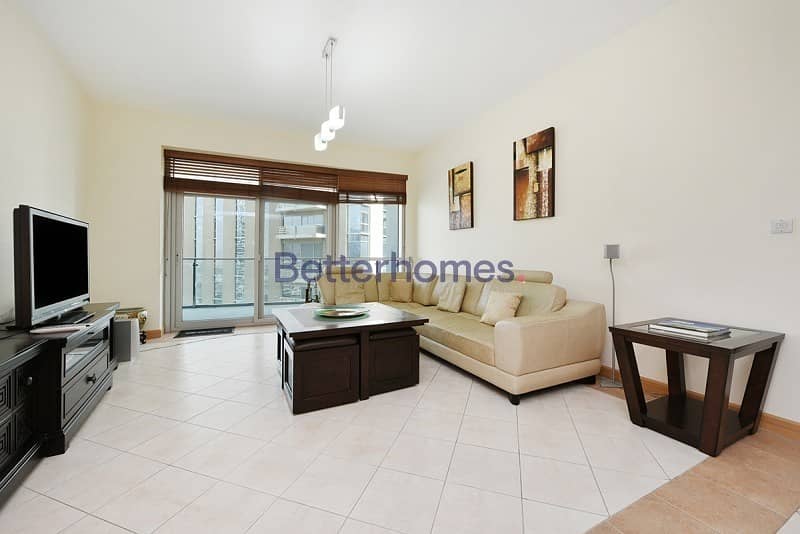 Furnished 2BR + Maid's in Marina Terrace