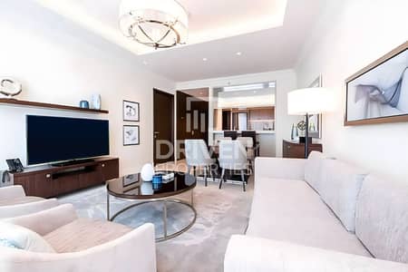 1 Bedroom Hotel Apartment for Rent in Downtown Dubai, Dubai - Elegant Living | Multiple Options | Burj View