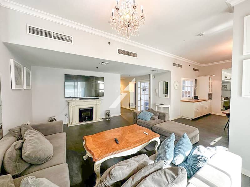 Fully Furnished| Pool View| Rented| Prime Location