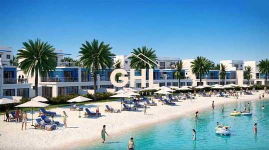 5 Bedroom Townhouse for Sale in DAMAC Lagoons, Dubai - Lagoonfront Mediterranean| Mood Townhouse | Coastal‑Chic 5BR