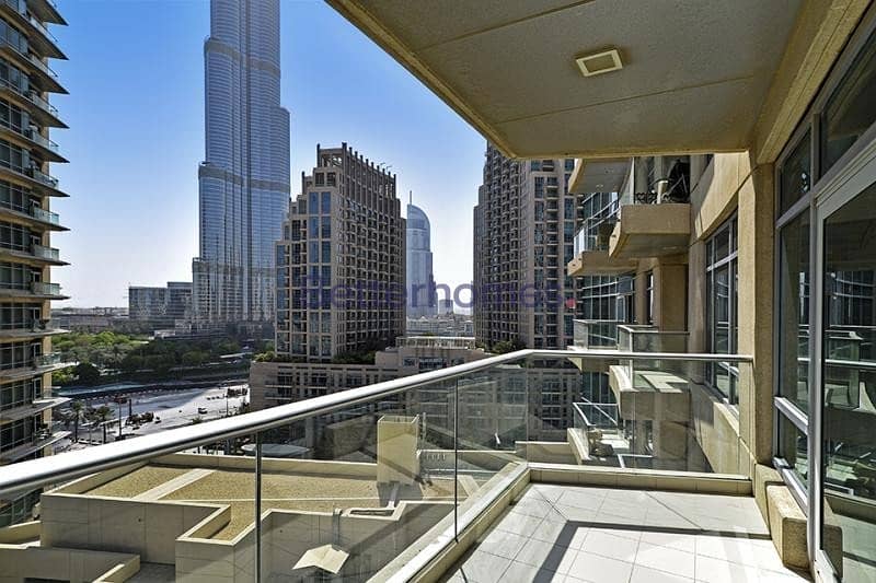 Burj View | Vacant on Transfer | Balcony