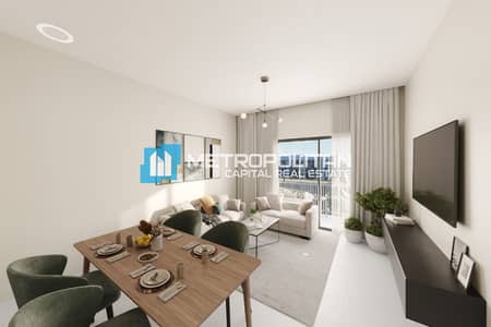 2 Bedroom Apartment for Sale in Al Shamkha, Abu Dhabi - 2BR+Balcony | Handover Q1 2026 | Al Reeman 1