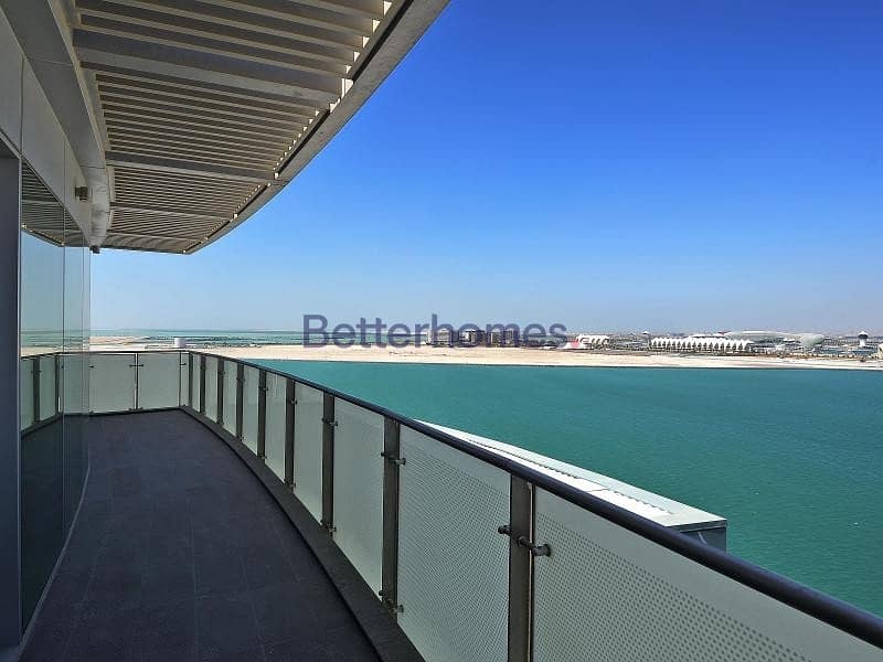 Lovely Unit w/ Balcony|Excellent water view|Al Rahba