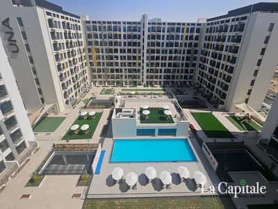 شقة 1 غرفة نوم للايجار في تاون سكوير، دبي - شقة في ليفا،تاون سكوير 1 غرفة 65000 درهم - 11955634