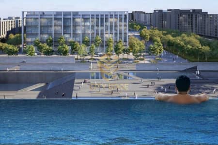 2 Bedroom Apartment for Sale in Aljada, Sharjah - 2br Big Duplex Apt, Freehold, Infinity pool, 5% DP