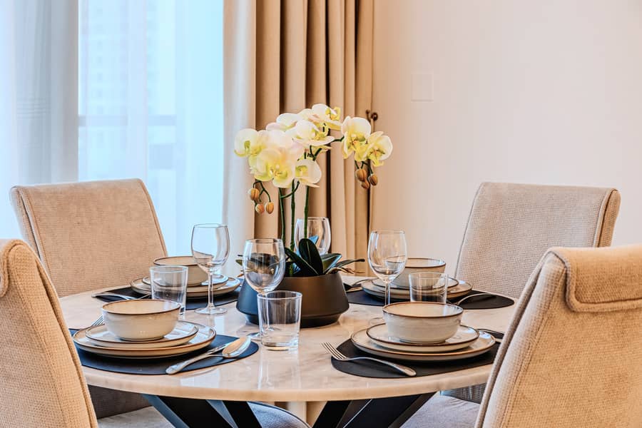 1BD in Ocean Heights, Dubai Marina for 4 Guests