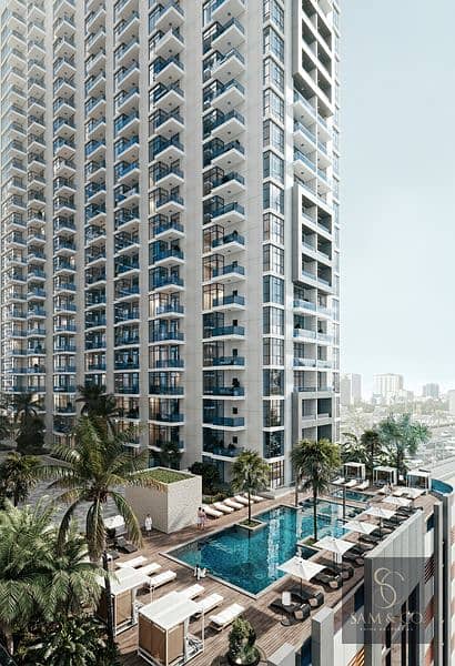23 Ajman Creek Towers Pool View 2. jpg