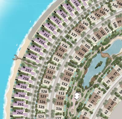 فیلا 4 غرف نوم للبيع في مدينة أجمل مكان - واجهة الشارقة البحرية، الشارقة - the view island - perla Townhouse 130. png