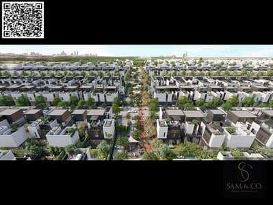 Участок Продажа в Аль Зора, Аджман - AlZorah_District 9_3D_03_Aerial View_Bilboard_[LANDSCAPE]LR (2). jpg