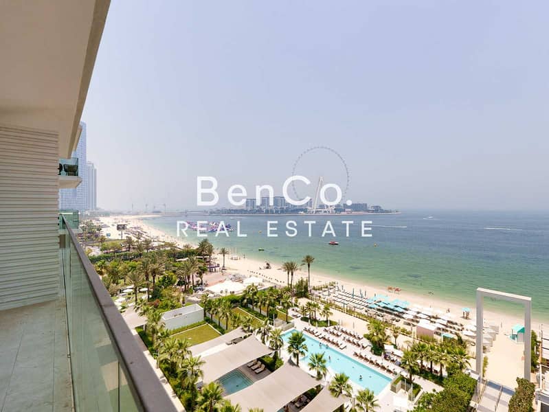 Sea and Palm View | Luxury 2 Bedroom | Unfurnished