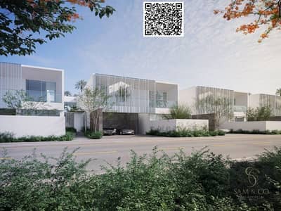 4 Bedroom Villa for Sale in Al Zorah, Ajman - 02. AlZorah-Row4-Arch-Street-B-V02-240322 (1). jpg