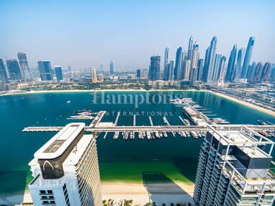 2 Bedroom Flat for Rent in Dubai Harbour, Dubai - Un-Interrupted Marina View | Vacant | Spacious
