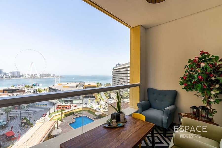 位于朱美拉海滩住宅（JBR），巴哈尔公寓，巴哈尔2号楼 3 卧室的公寓 270000 AED - 11959564
