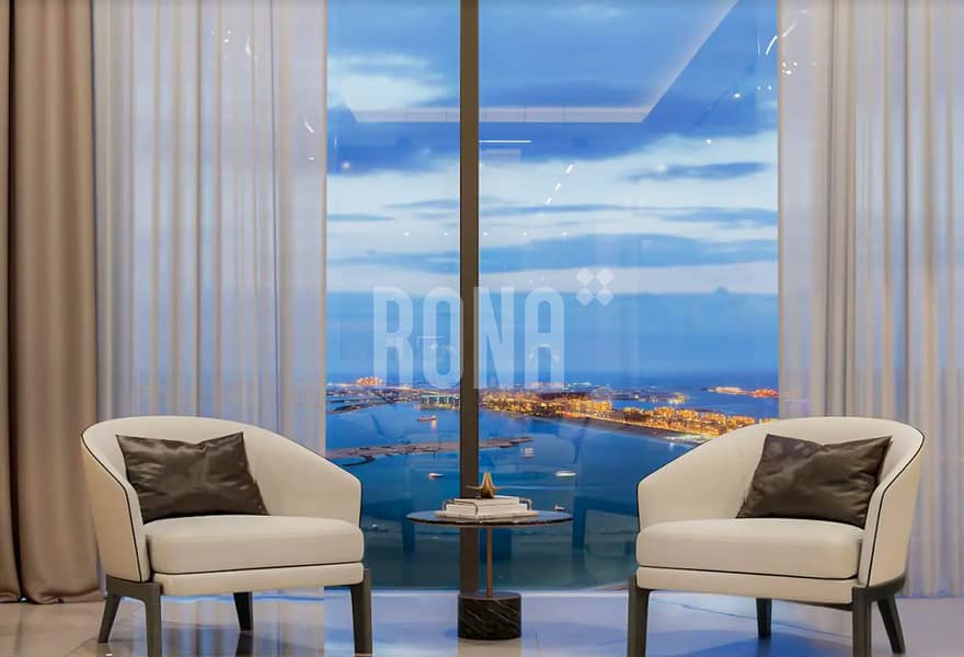 Palm Jumeirah and Sea View | High Floor | SZR Palm Jumeirah and Sea View | High Floor | SZR