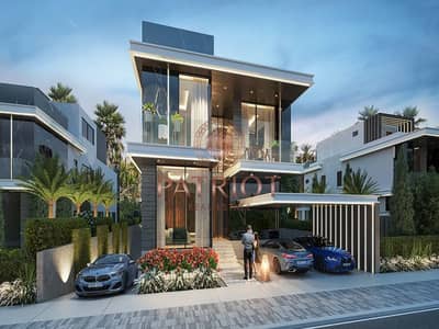 7 Bedroom Villa for Sale in DAMAC Lagoons, Dubai - VD1 Front. jpg