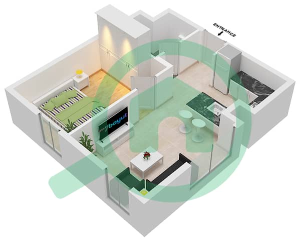 Type F Unit X21H Floor Typical