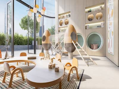 2 Cпальни Апартамент Продажа в Бизнес Бей, Дубай - One River Point_ Kids Play. jpg