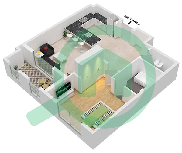 Type F Unit K06 Floor Ground
