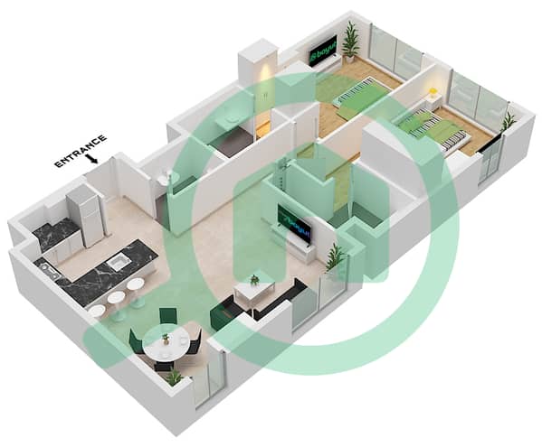 Type I Unit W23 Floor Typical