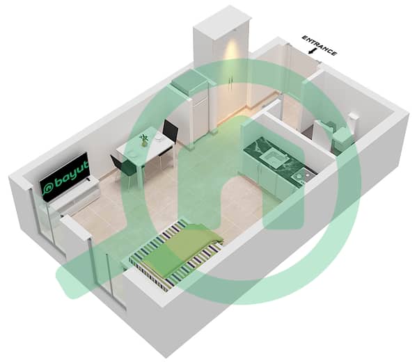 Type K Unit Q24 Floor Typical