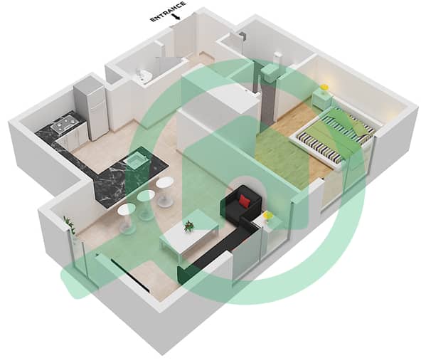 Type M Unit MA1 Floor Typical